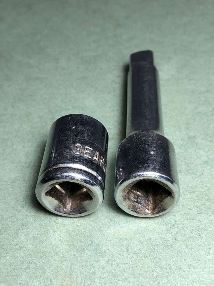 Sears | 3" Socket Extension & 13mm 12-Point Socket | 3/8" Drive | Taiwan