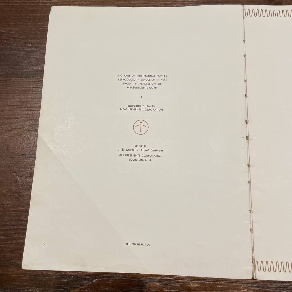 Laboratory Standards Model 65-B Signal Generator Manual 1994