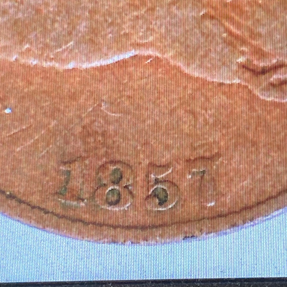 1857 Flying Eagle Cent, Very Nice Coin!