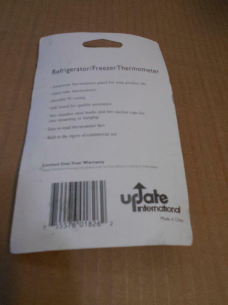 Update International Refrigerator/Freezer Thermometer THRE-50L ~