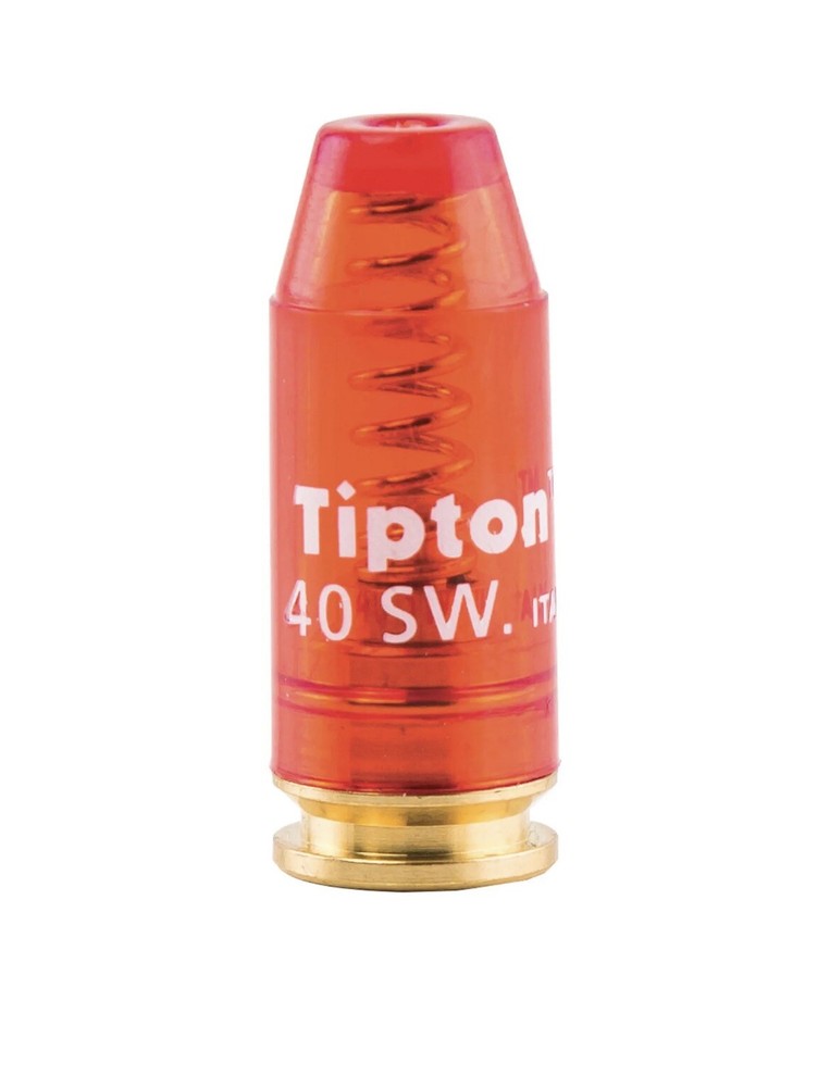 Tipton Snap Caps, Translucent Red, .40 S&W, 5-Pack 745435