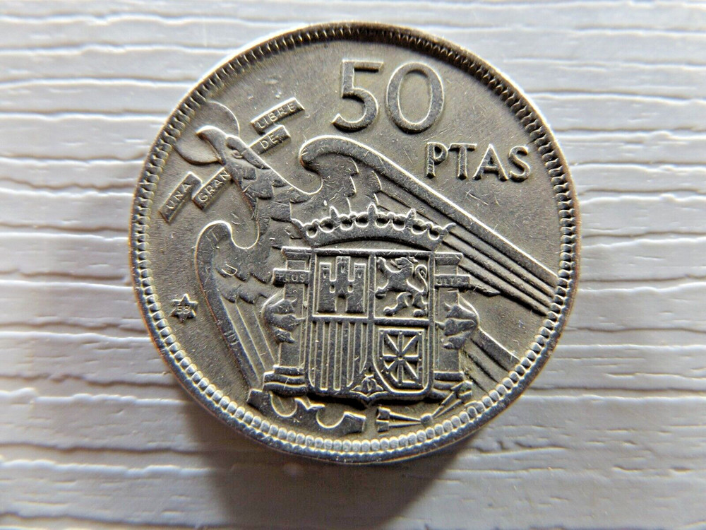 SPAIN 1957 50 PESTAS