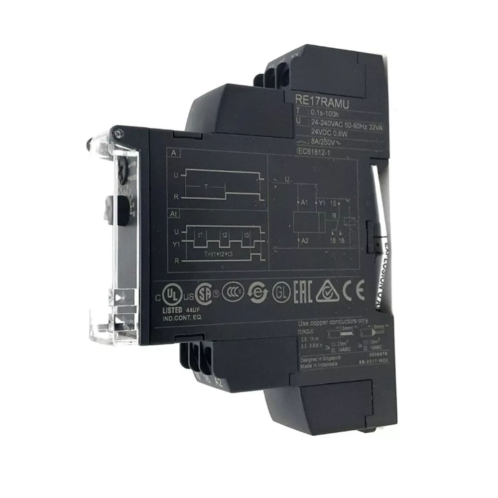 New In Box SCHNEIDER RE17-RAMU Modular Timing Relay