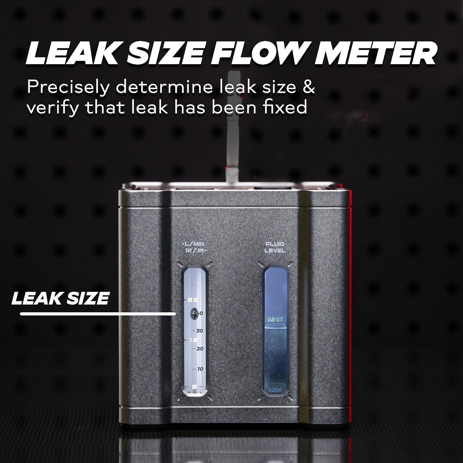 Ventus Automotive Smoke Machine, Li-Ion Battery, Compressor, Leak Size Flowmeter