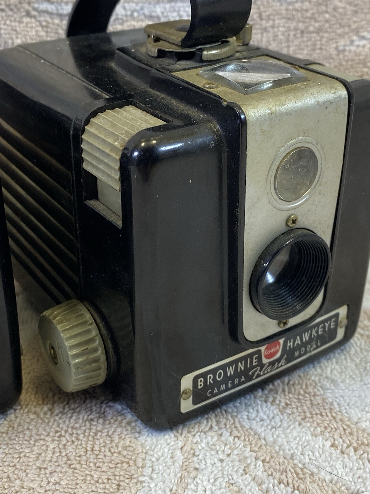 2 - Vintage Brownie Hawkeye Cameras Kodak Flash Untested