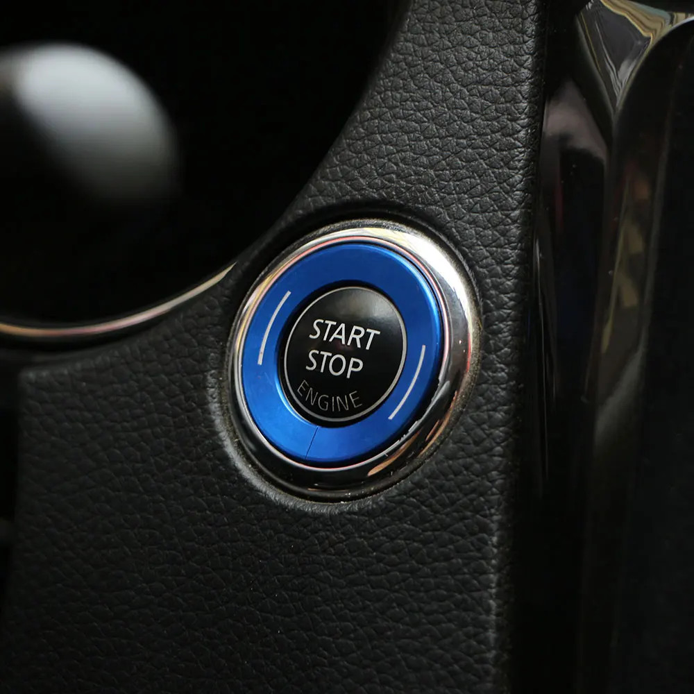 Carmilla Car Ignition Key Engine Switch Smart Key Ring Key Hole Sticker For Niss