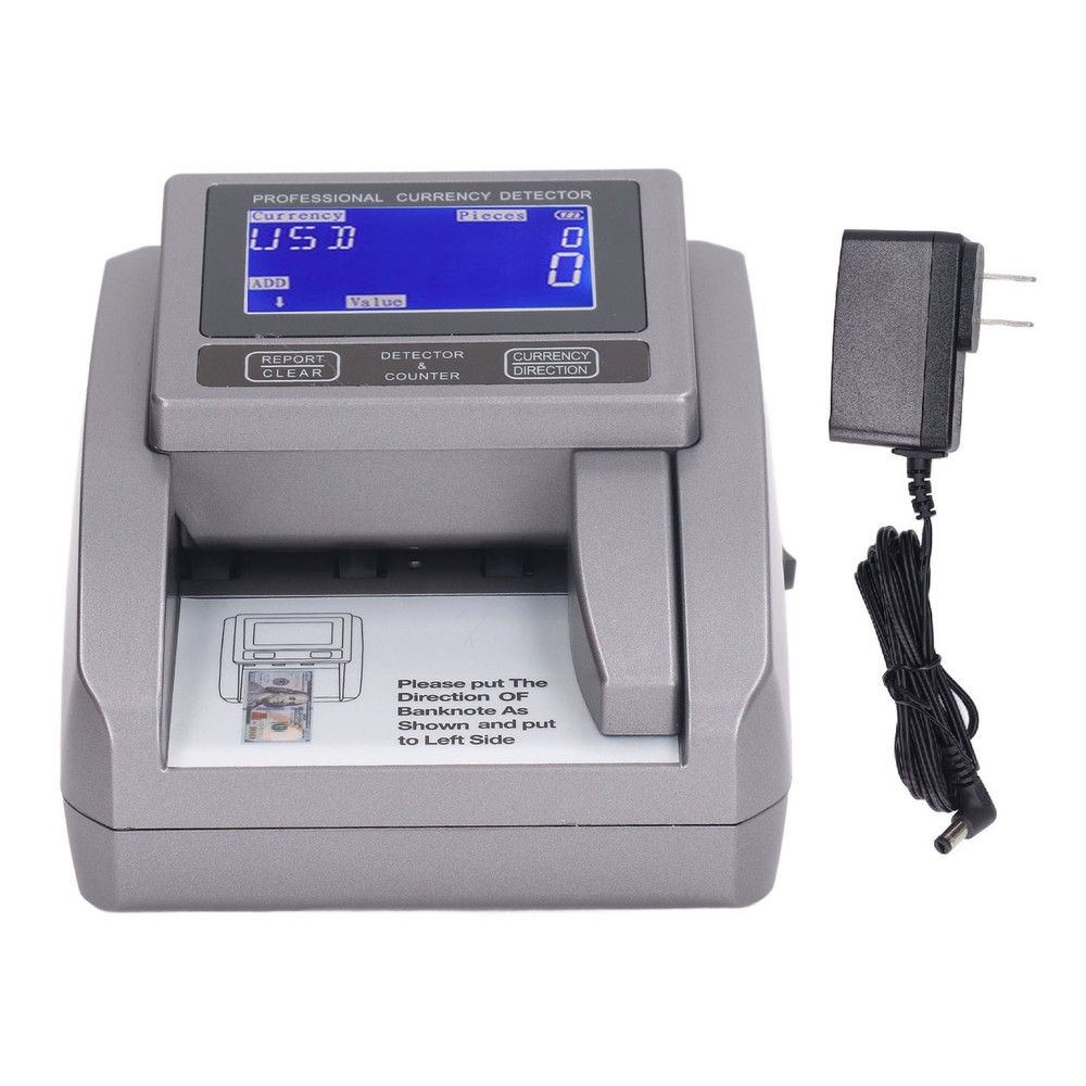 Denomination Money Counter Machine Handheld Bill Counting Machine US Plug