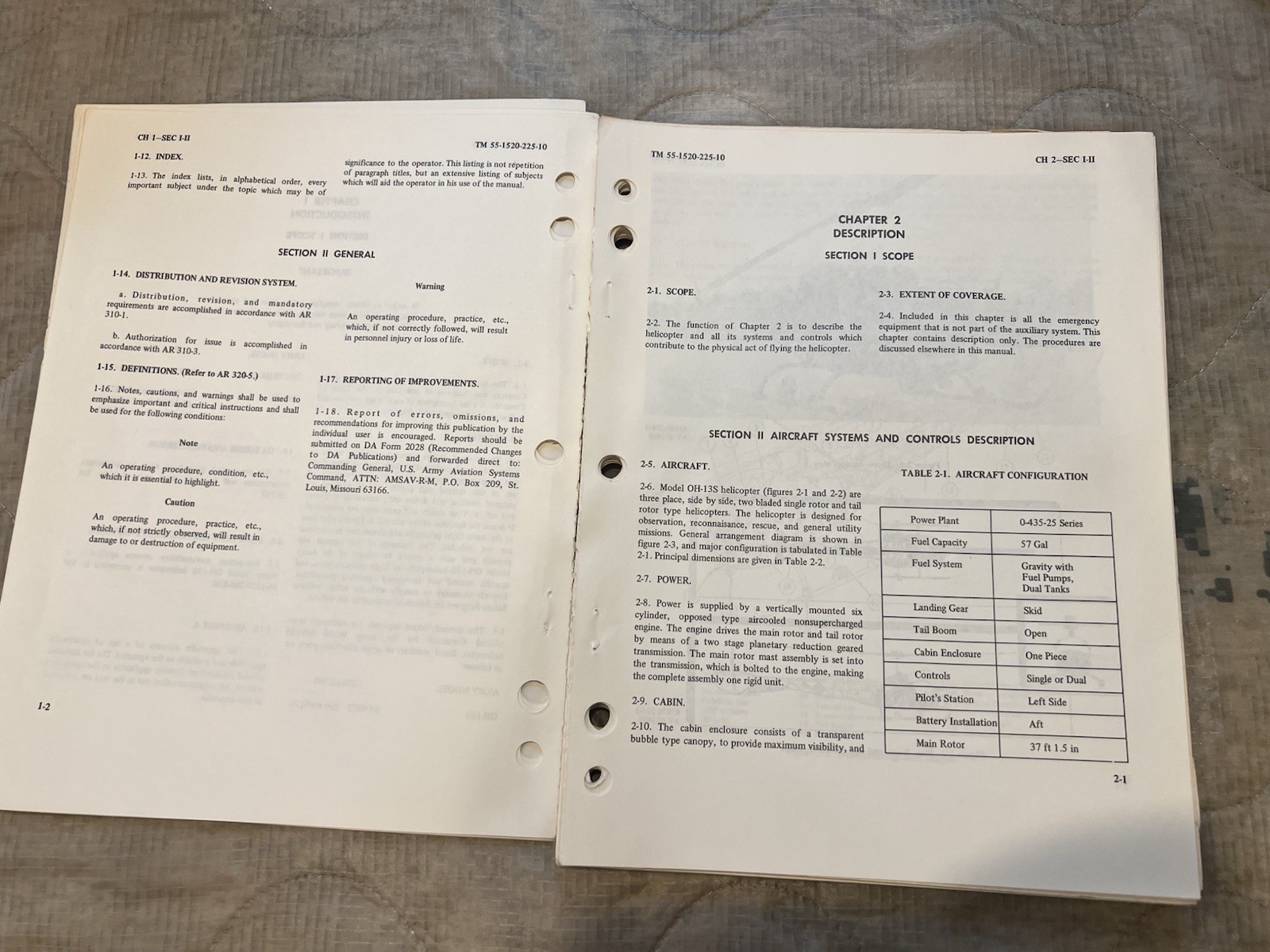 Bell Helicopter OH-13S Sioux Operater’s Flight Manual - October 1969 - Bell 47