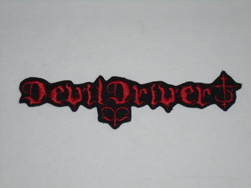 DEVILDRIVER IRON ON EMBROIDERED PATCH