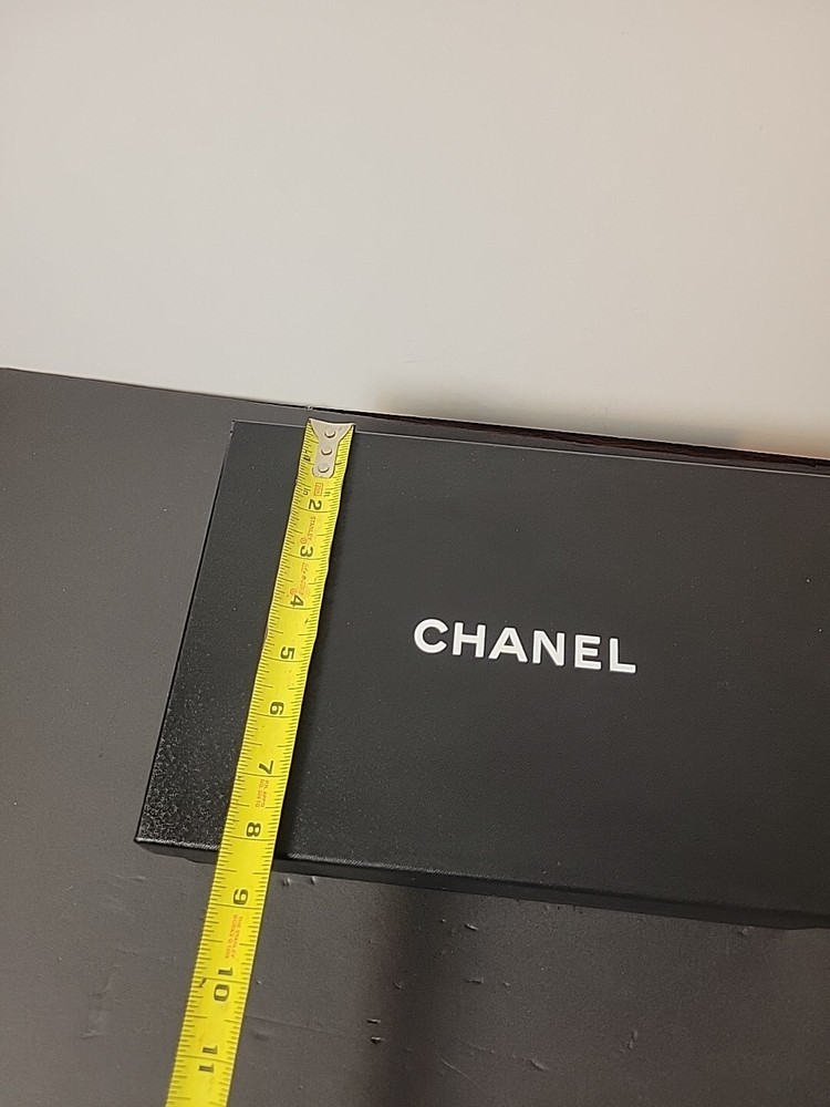 Authentic Chanel Empty Storage Box 11” x 8” x 4” For Chanel Mules