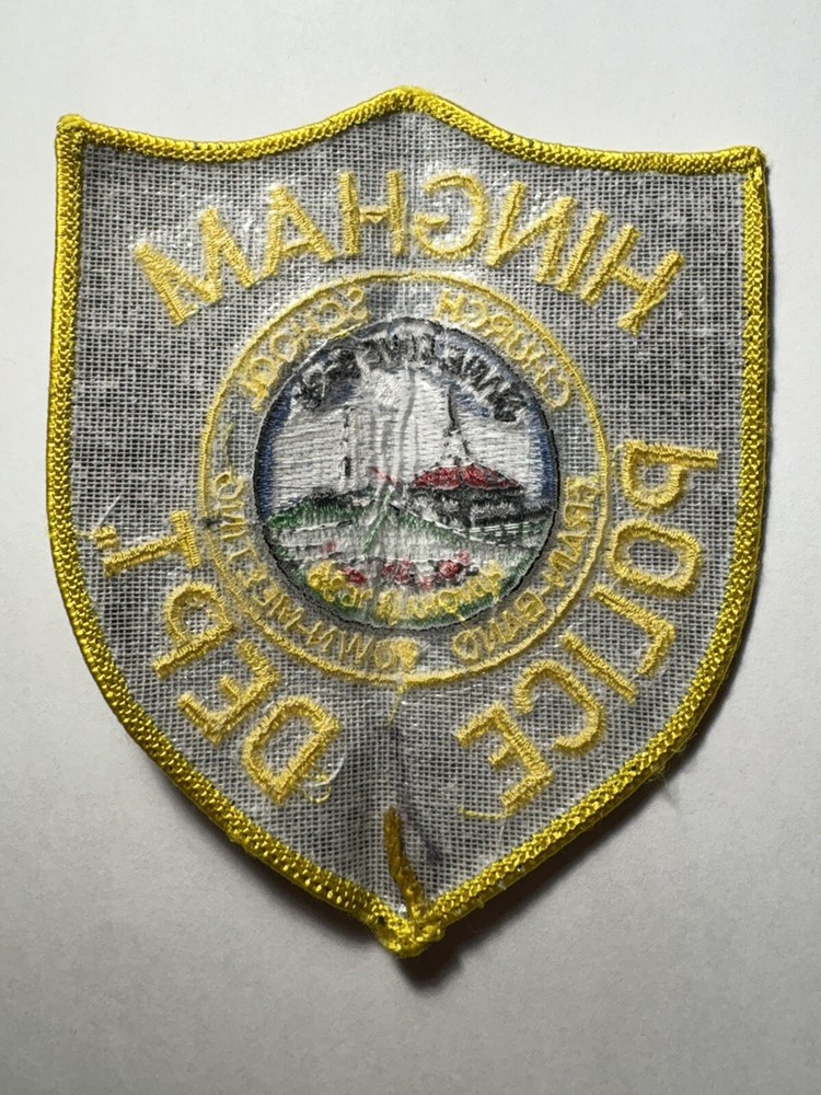 Hingham Massachusetts Police Patch