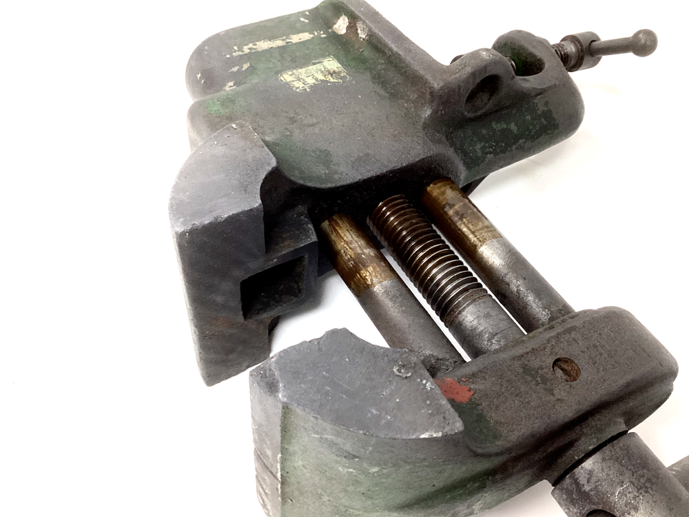 Vintage Vindex Vise 3" Jaws Bench Tool