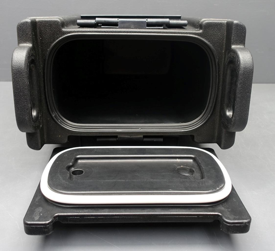 Carlisle Cateraide Insulated 5 Gallon Two-Handle Black Beverage Drink Dispenser