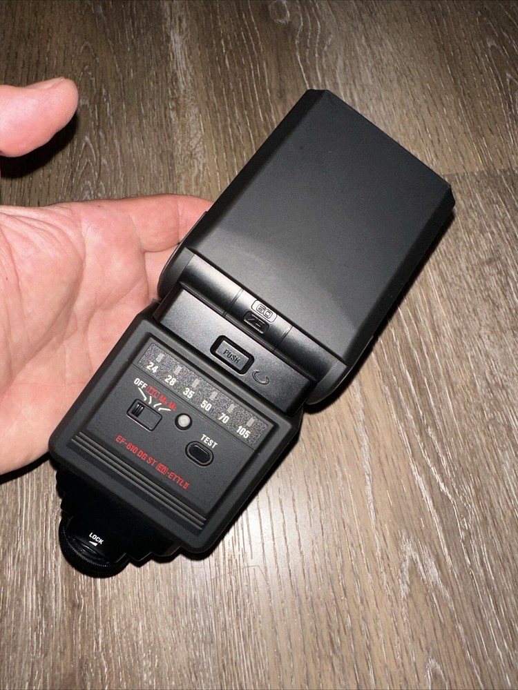 Sigma EF-610 DG ST Flashgun for Canon EOS Cameras Tested Working