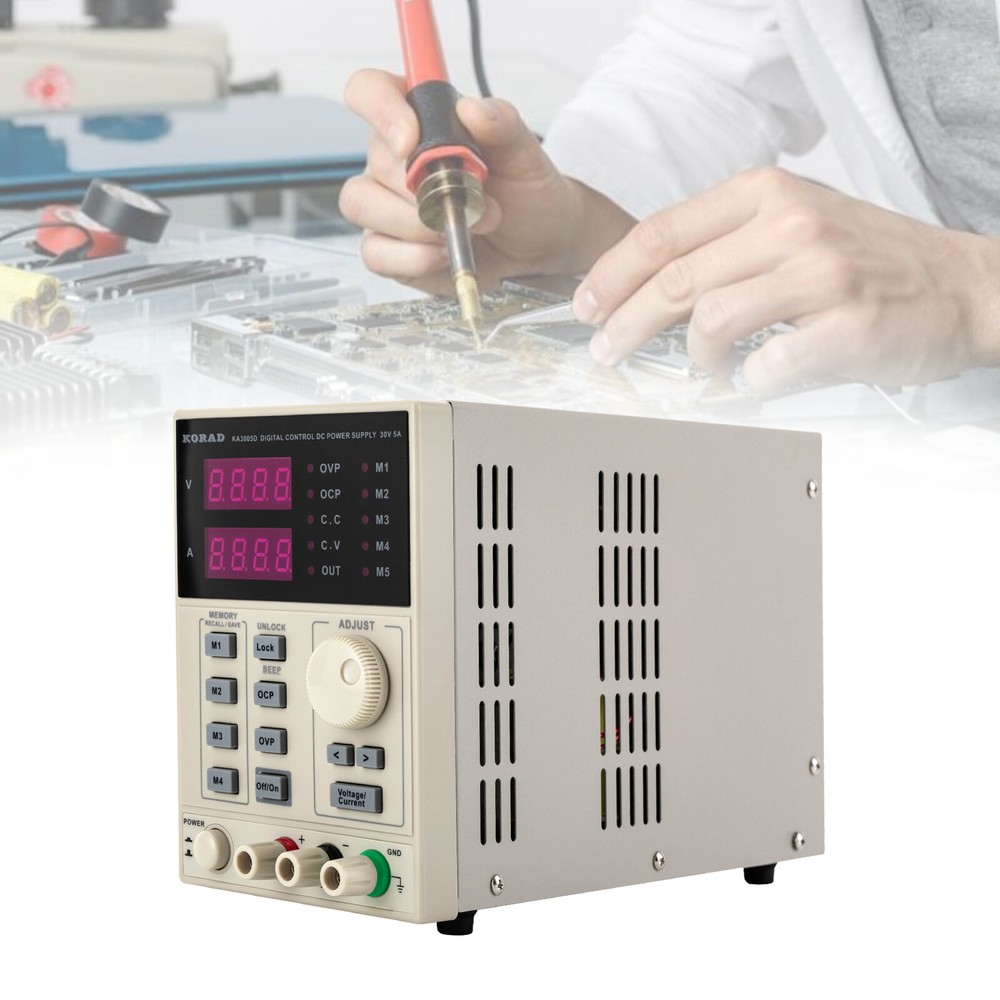 KA3005D DC Power Supply Adjustable Linear Power Regulated Bench Switching