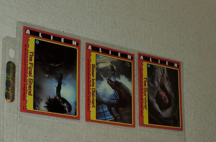 1979 Topps Alien Complete Card Set (84)