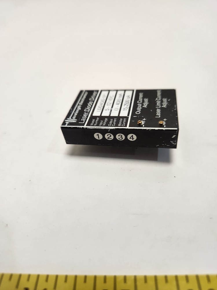Wavelength Electronics Laser Diode Driver LDD400-1P 5-12VDC 0-400mA