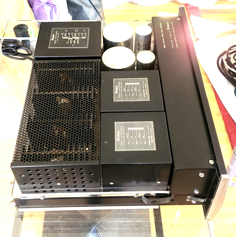 McIntosh MC 2505 solid state power amplifier