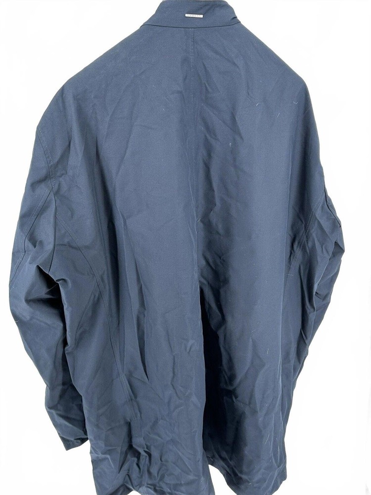 Bugatti Navy Blue Raincoat Size 36 (63” Chest)