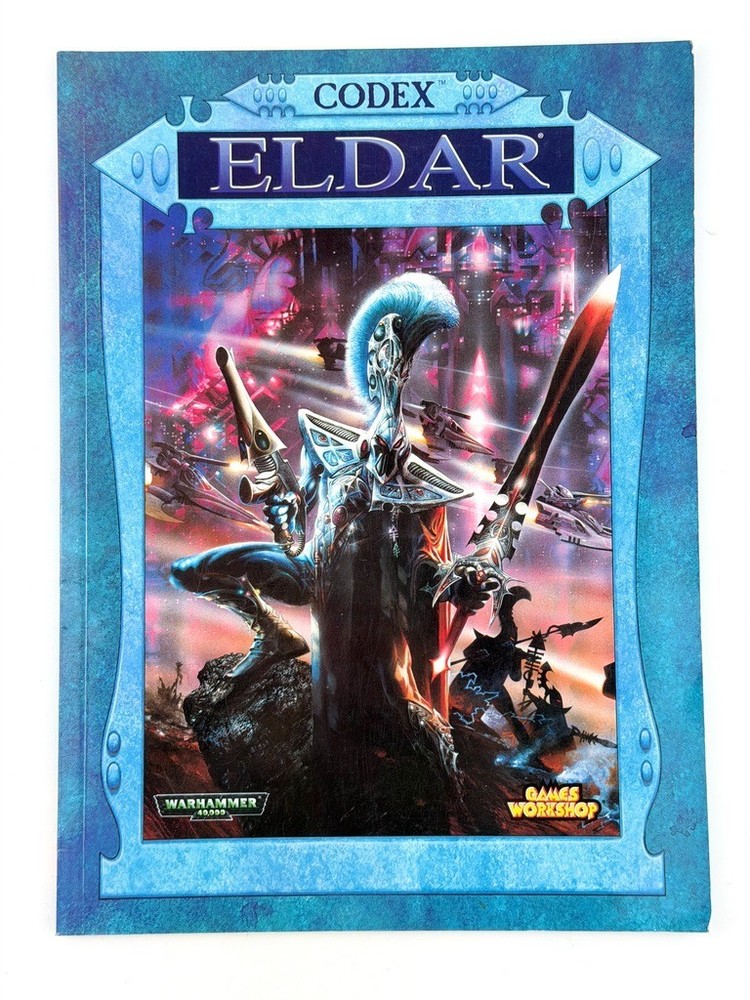 Games Workshop Warhammer 40K Codex Blood Angels + Eldar Paperback Books