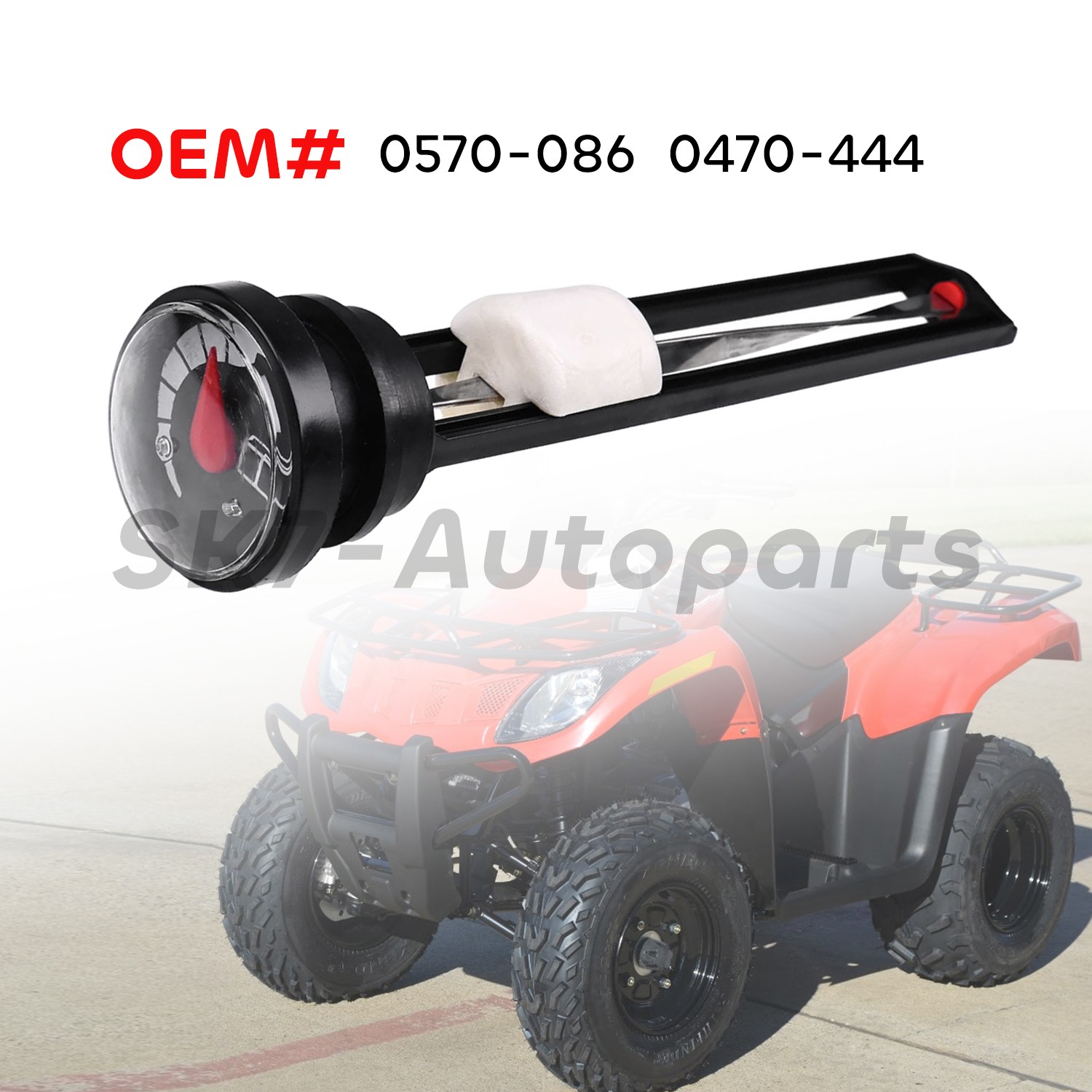 Fuel Gas Gauge for Arctic Cat ATV 500 4x4 Automatic 2001 2002 2003 2004 2005