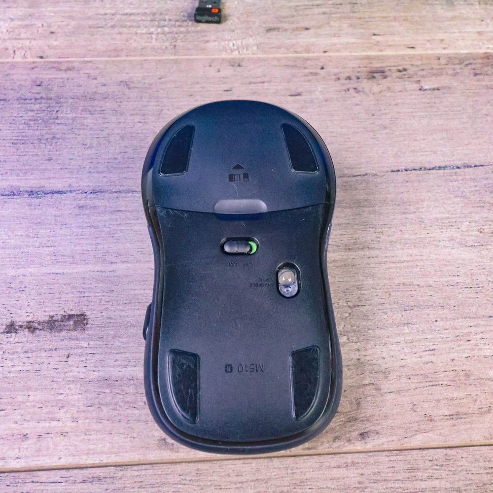 Logitech Wireless Keyboard & Mouse Combo K350 + M510 Ergonomic Wave Design