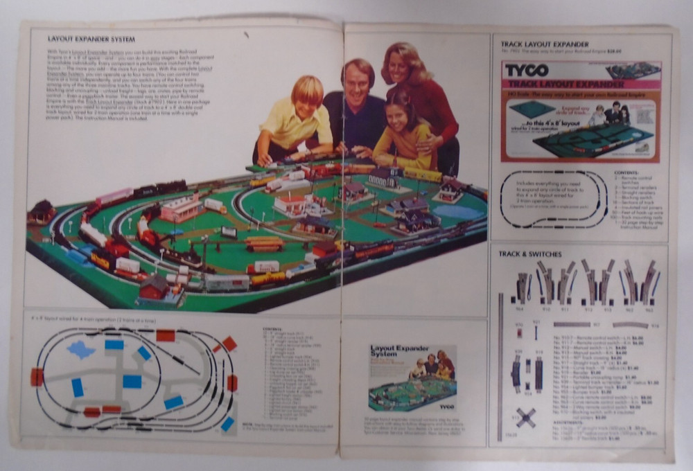 Vintage Tyco Train 1977 Catalog