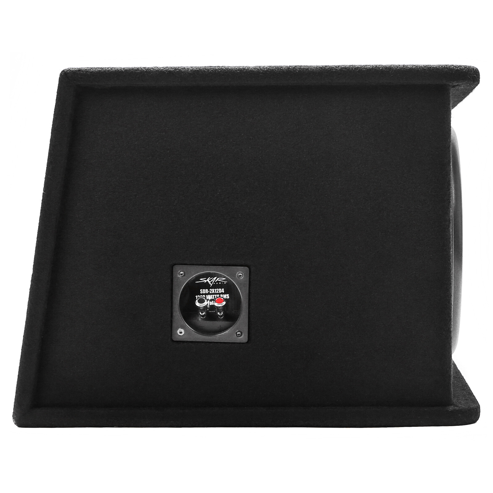NEW SKAR AUDIO SDR-2X12D4 DUAL 12" 2400 WATT LOADED PORTED SUBWOOFER ENCLOSURE
