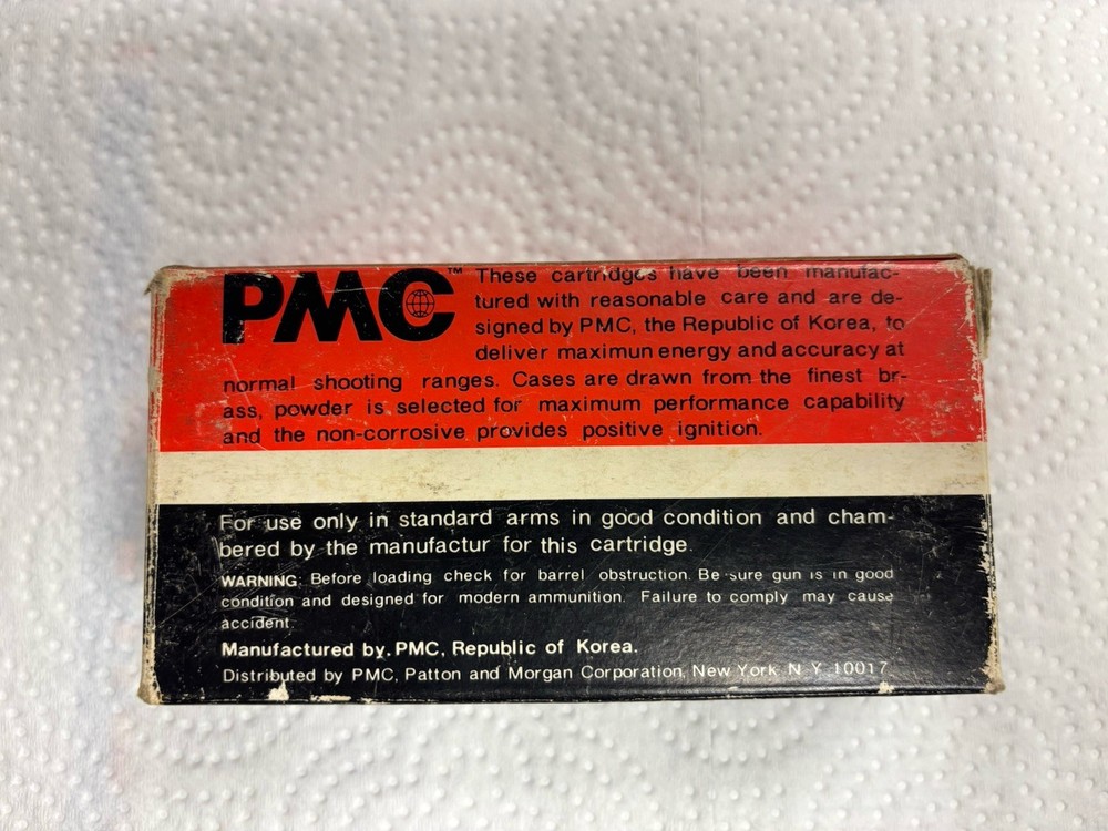 PMC Vintage .357 Magnum Empty Ammunition Box