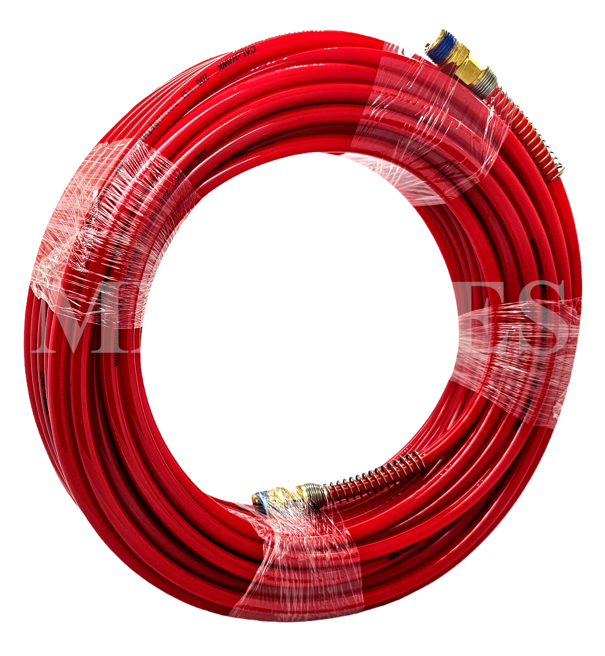 2PC 100ft x 1/4" NPT RED Air Compressor PU Hose Roofing Framing carpentry