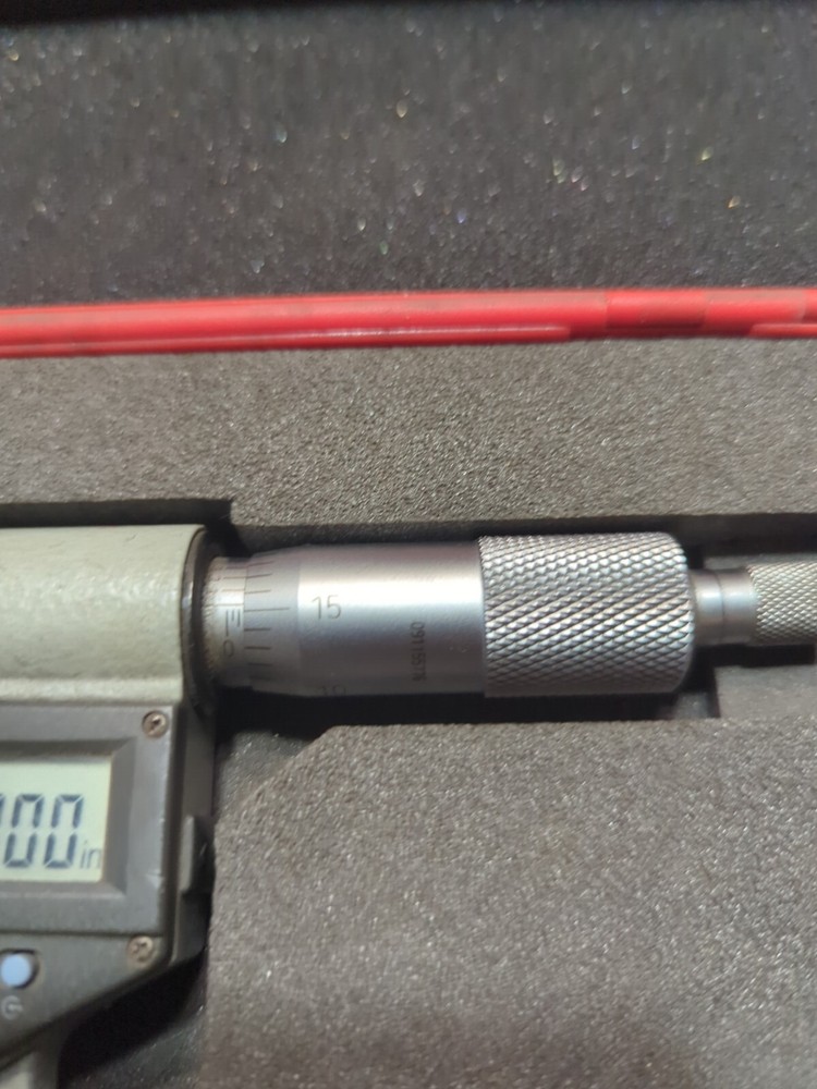 SPI IP65 ELECTRONIC MICROMETER 13-735-6 4-5" TESTED WORKING
