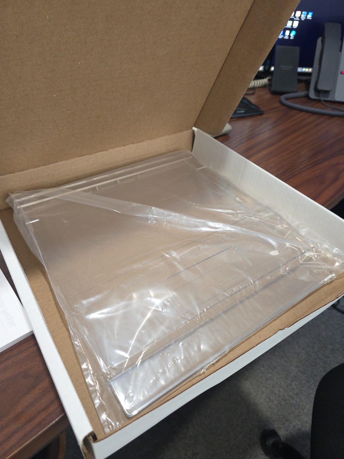 Transparent Clear Apple II Computer Lid / Top / Cover Apple 2 no reserve ][