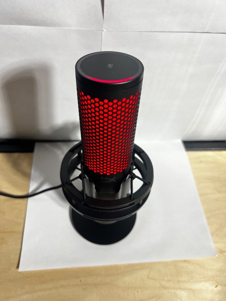 HyperX Quadcast 2 - USB USB-C Condenser Gaming Microphone for PC Compatible with