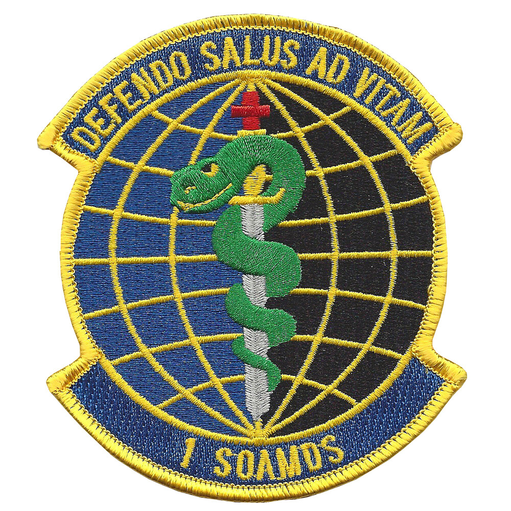 1st SOAMDS Special Operations Areospace Medicine Squadron Patch