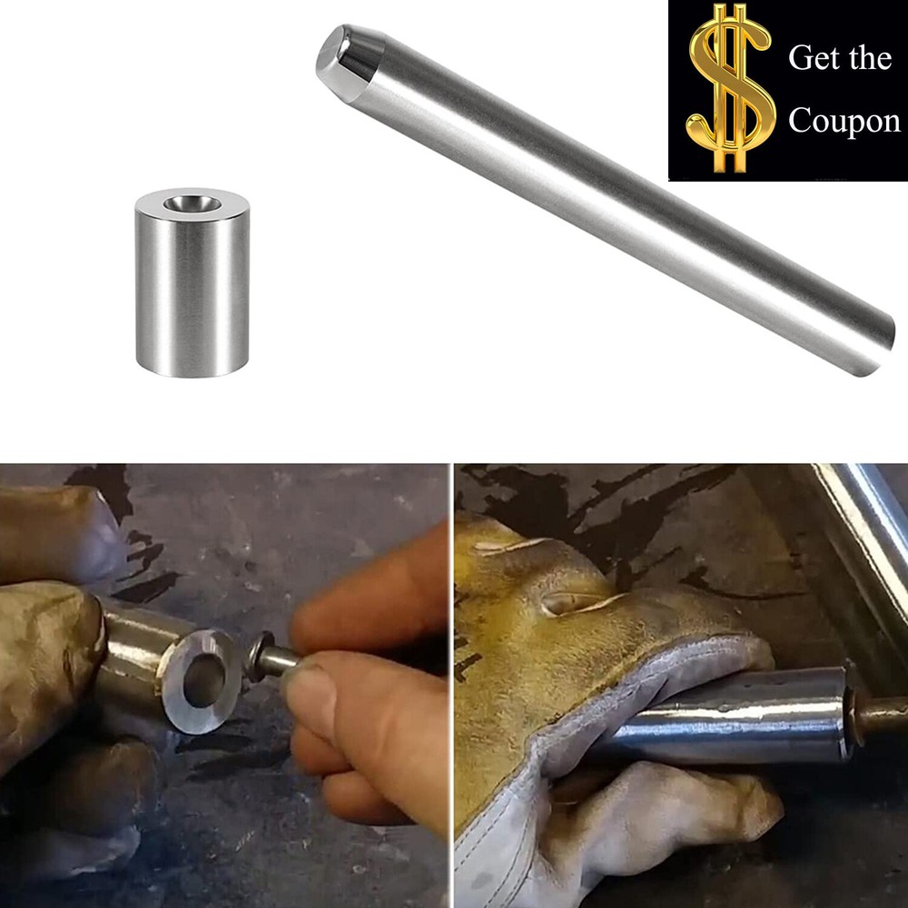Blacksmith Rivet Doming Tool Set Heavy-Duty for Size 1/2” Round Head Rivets
