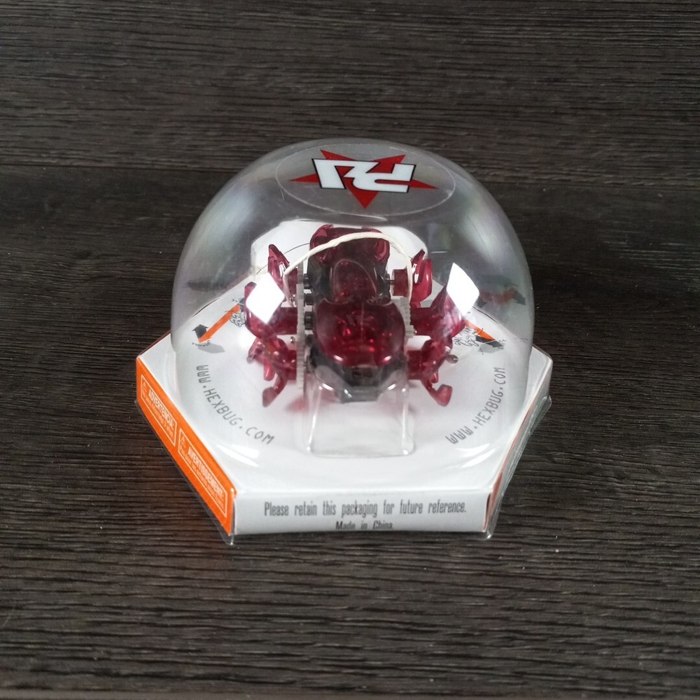 2009 Hex Bug Micro Robotic Ant Red 60-497 New