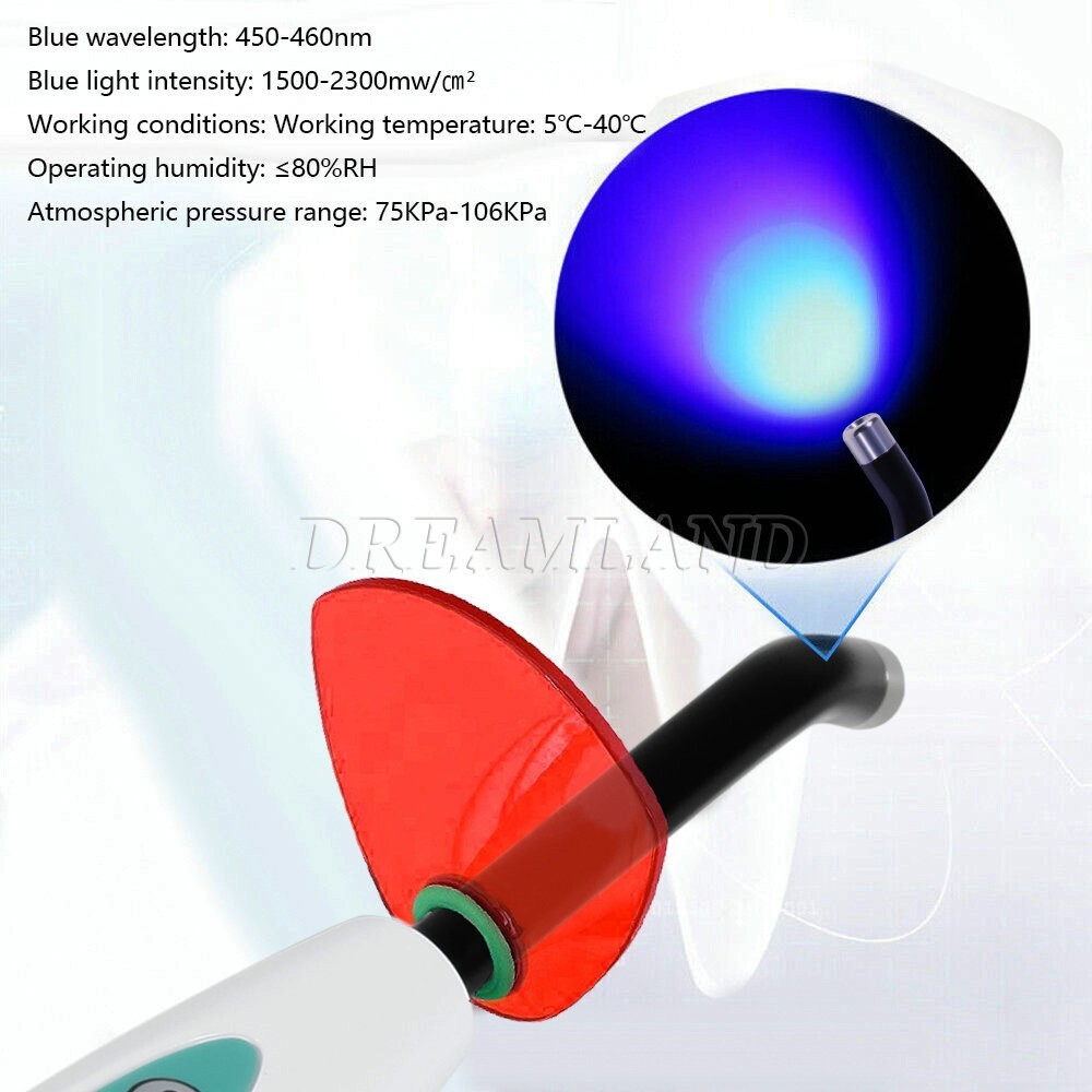 Dental Estilo Woodpecker Lampara /Fotocurado con Sistema de Blanqueamien 1500mW