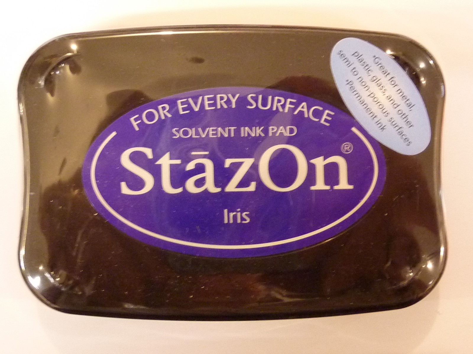 Staz-On Permanent Ink Stamp Pad, Acid Free, Archival, by Tsukineko, your choice