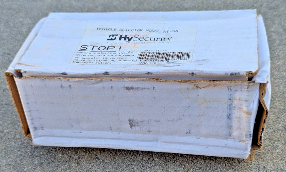 HySecurity HY-5A Vehicle Detector