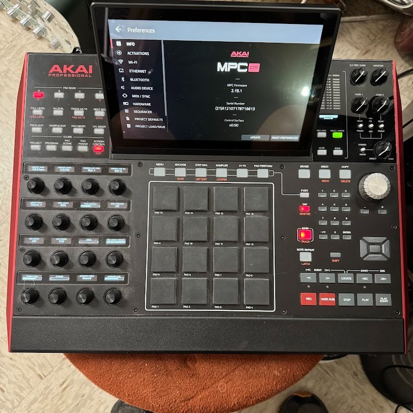 Akai Professional MPC X Standalone Sampler Sequencer - Mint - Software Transfer