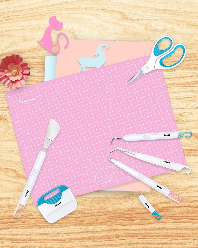 Weeding Tools for Vinyl, 6PCS Basic Tools Set, Precision Craft Vinyl Tool Kit...