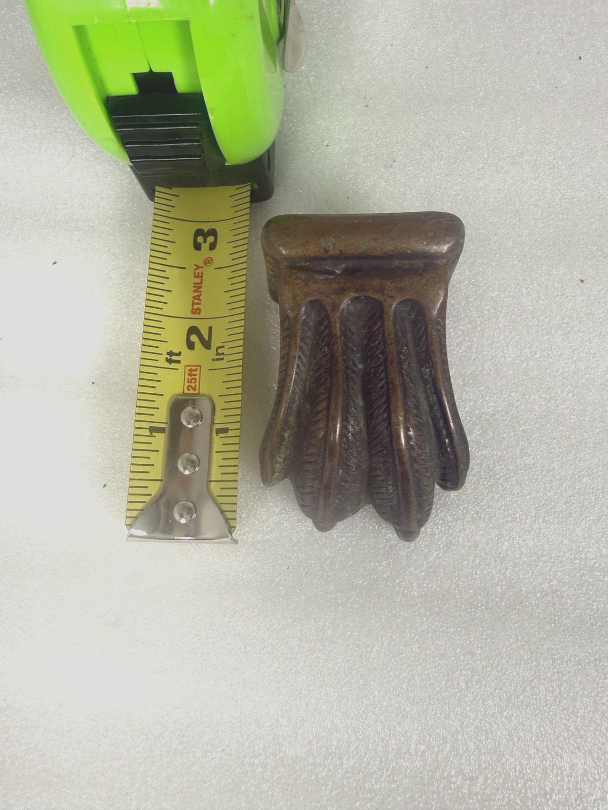 Lot of 6 Vintage Lion Claw Table Feet