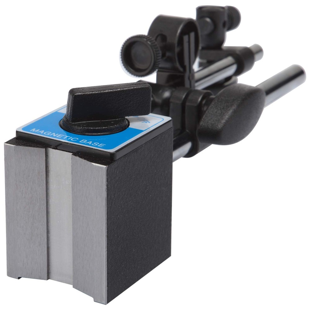 Dial Indicator with Magnetic Base Holder Differential Backlash Silver