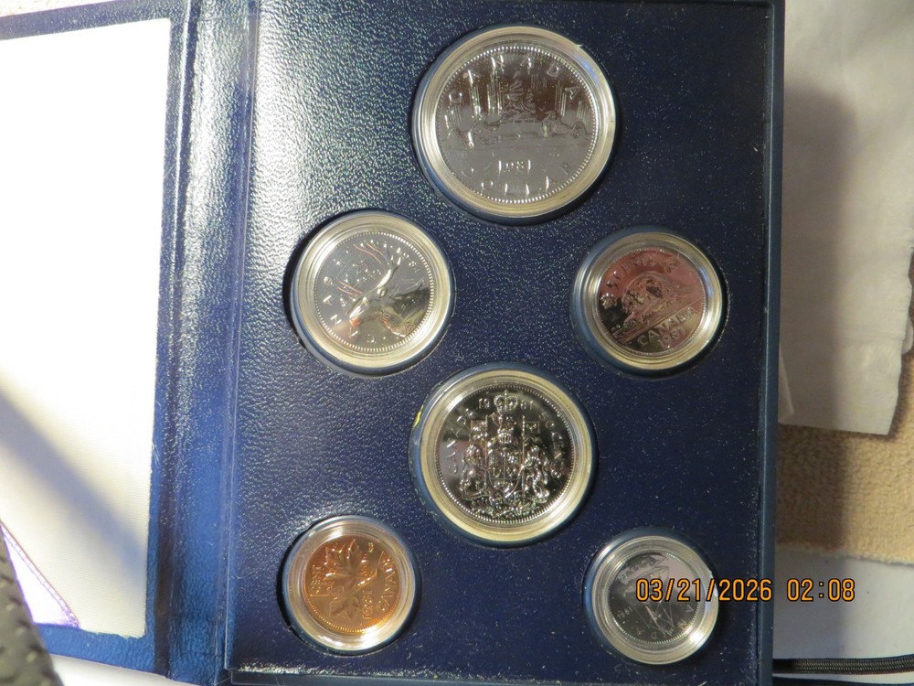 1981 Canadian Specimen set