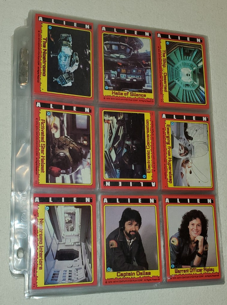 1979 Topps Alien Complete Card Set (84)