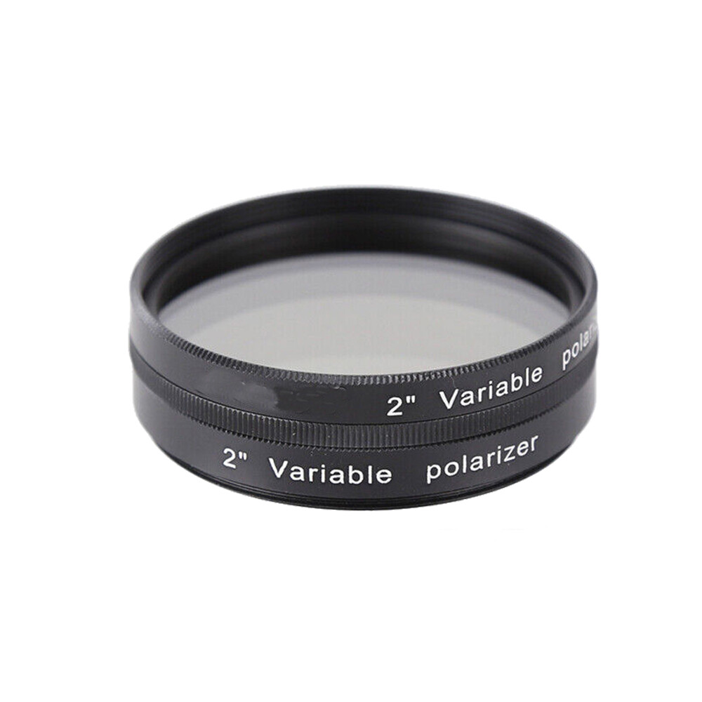 2 Inch Variable Polarizing Filter Lens for Astronomical Telescope Eyepiece