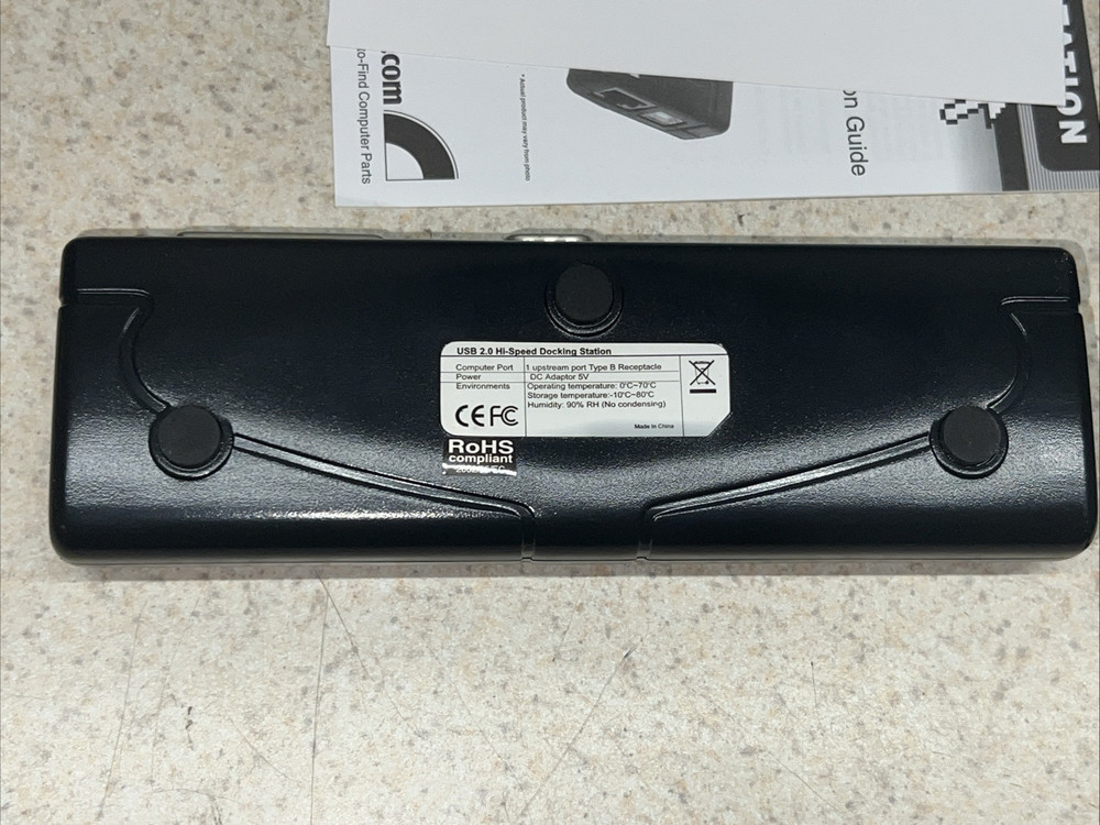 STAR TECHUSB 2.0 MOBILE DOCKING STATION MULTI-iNTERFACE SOLUTION FOR LAPTOP / PC