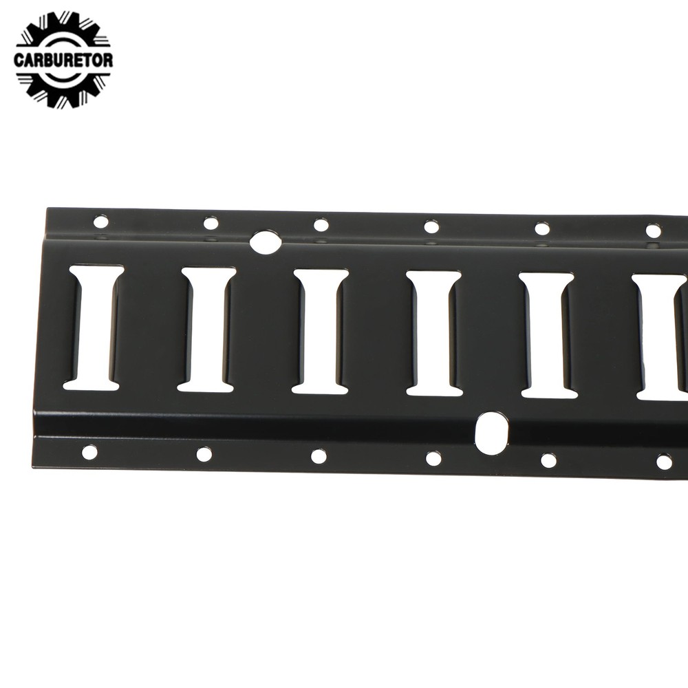 24 Pcs 4 Ft Black E Track Rails Complete Kit With Mounting Hardware For Cargo