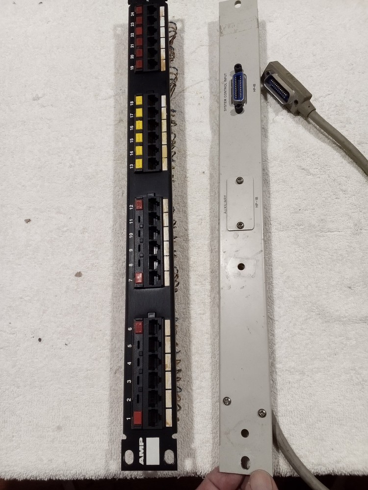 HPIB-488 & CAT-5 19" patch panels
