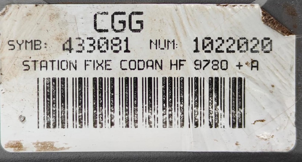 Codan 9780 SSB Transceiver , HC#323
